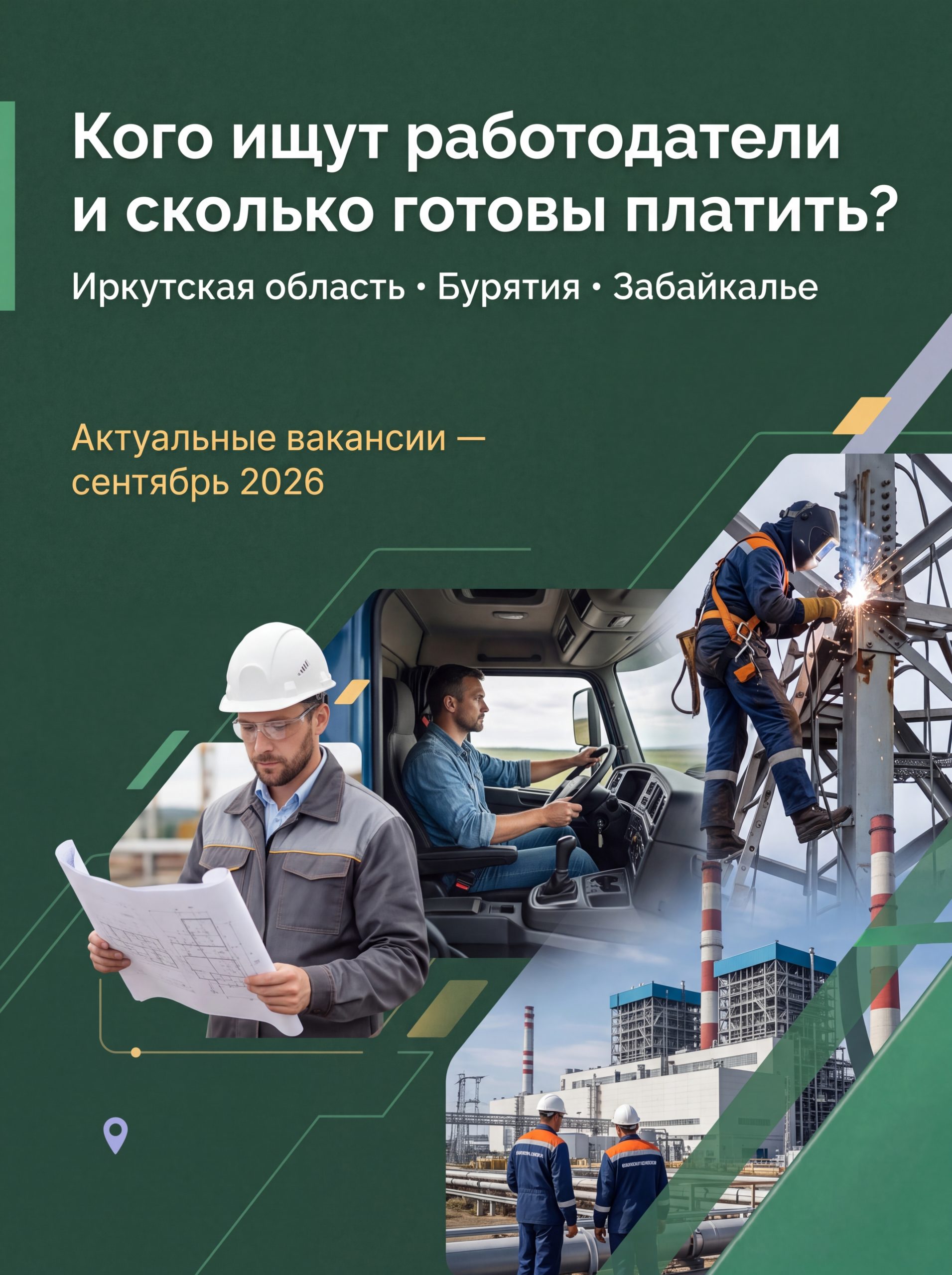 Кого ищут работодатели и сколько готовы платить в Восточной Сибири